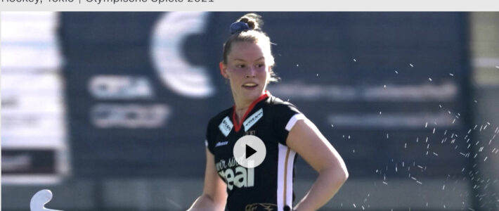 Pia Maertens in der ZDF Sportreportage „Hockey ist mein Leben”