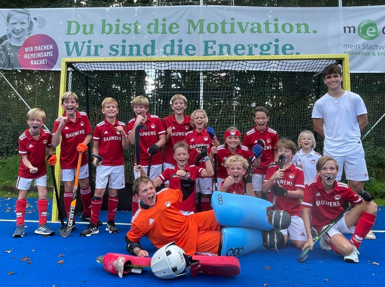 2. Männliche U12 erreicht die Westdeutsche Endrunde in der Oberliga