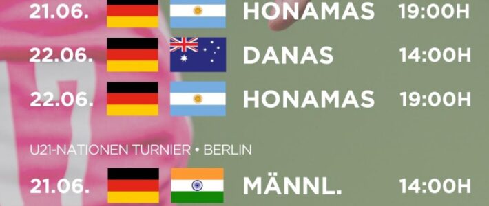 Pro League in Berlin mit vielen Rot-Weissen