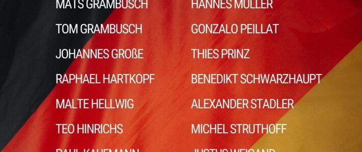 Hockey EM mit Jean Danneberg, Tom Grambusch, Michel Struthoff und Neuzugang Raphael Hartkopf
