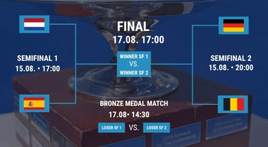 Hockey EM: Heute Halbfinale der DANAS gegen Belgien Hockey EM: Heute Halbfinale der DANAS gegen Belgien