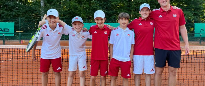 Tennis- U12 Mannschaft ist Bezirksmeister