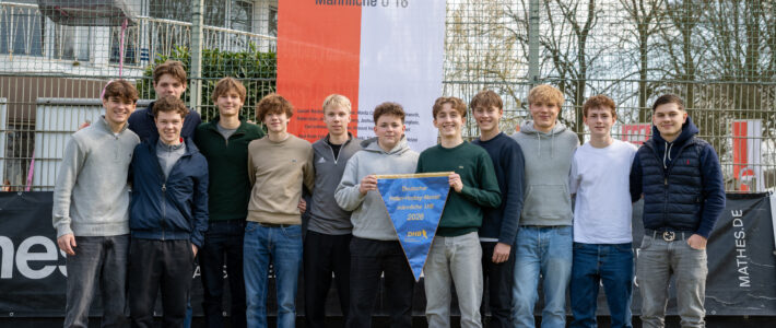 Ehrung unserer erfolgreichen männlichen U16 Ehrung unserer erfolgreichen männlichen U16