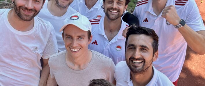 Zwei deutliche Siege bringen Herren-30 auf den 2. Platz in der Regionalliga