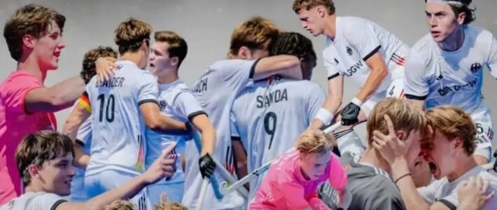 Paul Babic und Paul Glander gewinnen die Silbermedaille mit der U21 Hockey-Nationalmannschaft!