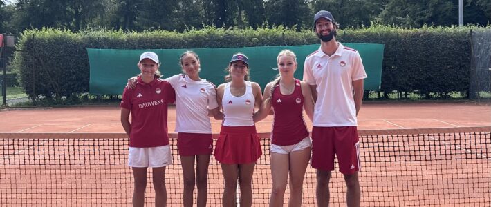 Weibliche Tennisjugend: Aufstieg in die Mittelrheinliga! Weibliche Tennisjugend: Aufstieg in die Mittelrheinliga!